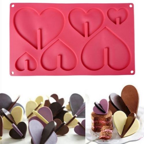 3D Heart Shaped Silicone Mold