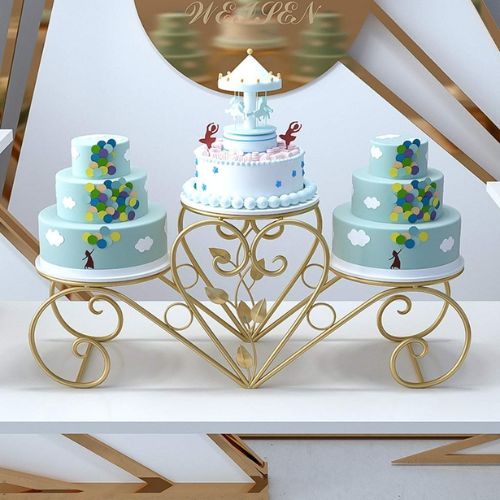 3pcs Tiered Gold Cake Stand (10 inch)