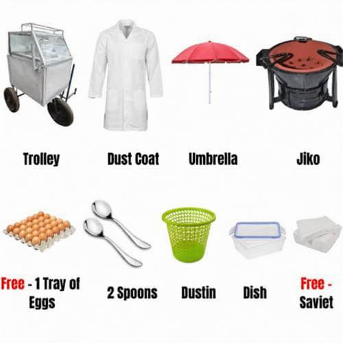 Smokies, Sausage & Mayai Vendor Starter Package