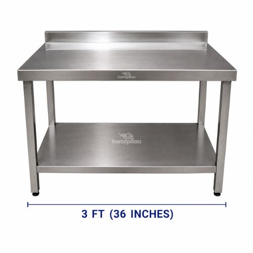 3FT Stainless Steel Work Table