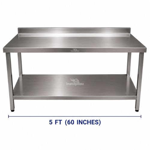 5FT Stainless Steel Work Table